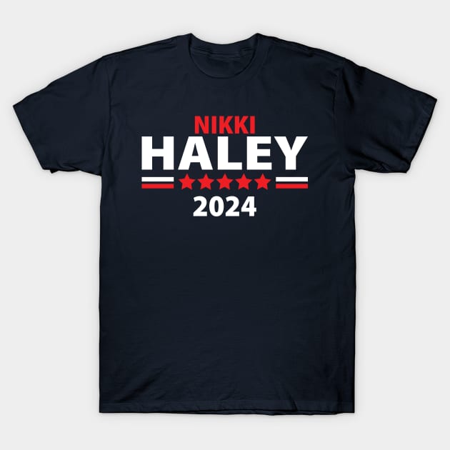 Nikki Haley President for President 2024 T-Shirt by S-Log